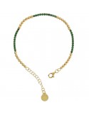 Bracciale Etrusca - Capri - Tennis -Cubic Zirconia Verdi-WSET00727.GRN