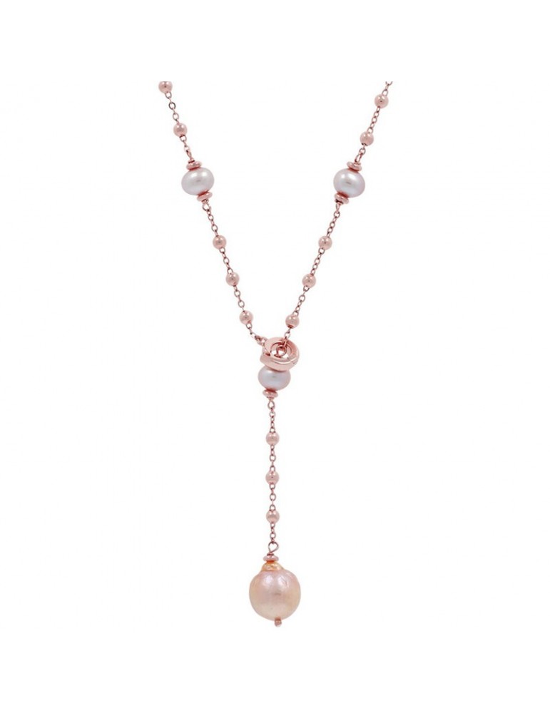 Collana Bronzallure - Maxima - Perle Rosa Coltivate - WSBZ00901.R
