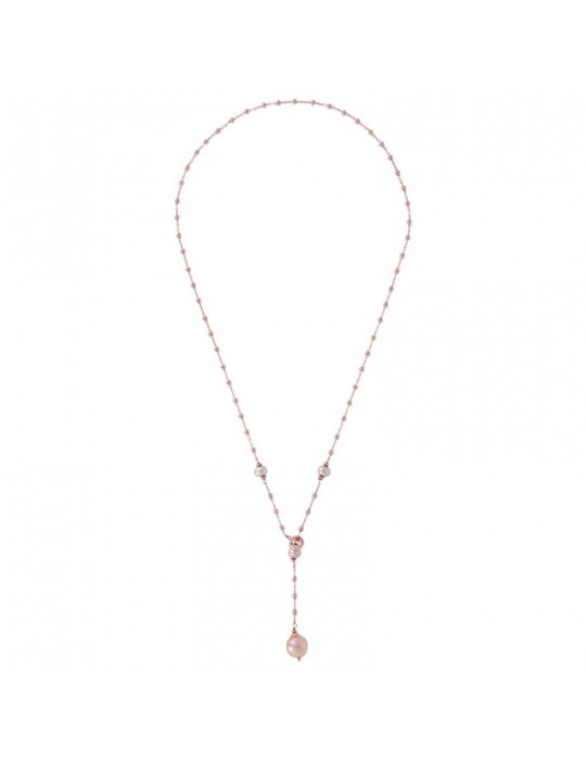 Collana Bronzallure - Maxima - Perle Rosa Coltivate - WSBZ00901.R