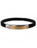 Arkano Bracelet - Silicone - Plate - 18K Gold - ASC1055BRC
