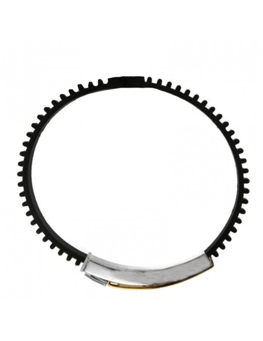 Arkano Bracelet - Silicone - Plate - 18K Gold - ASC1055BRC