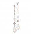 Boccadamo Earrings with Natural Pearl Pendant for Women - 0
