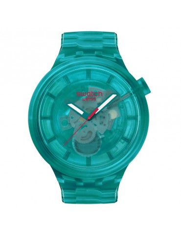 Orologio Swatch - Turquoise Joy - Solo Tempo - 47mm -Turchese-SB05L101