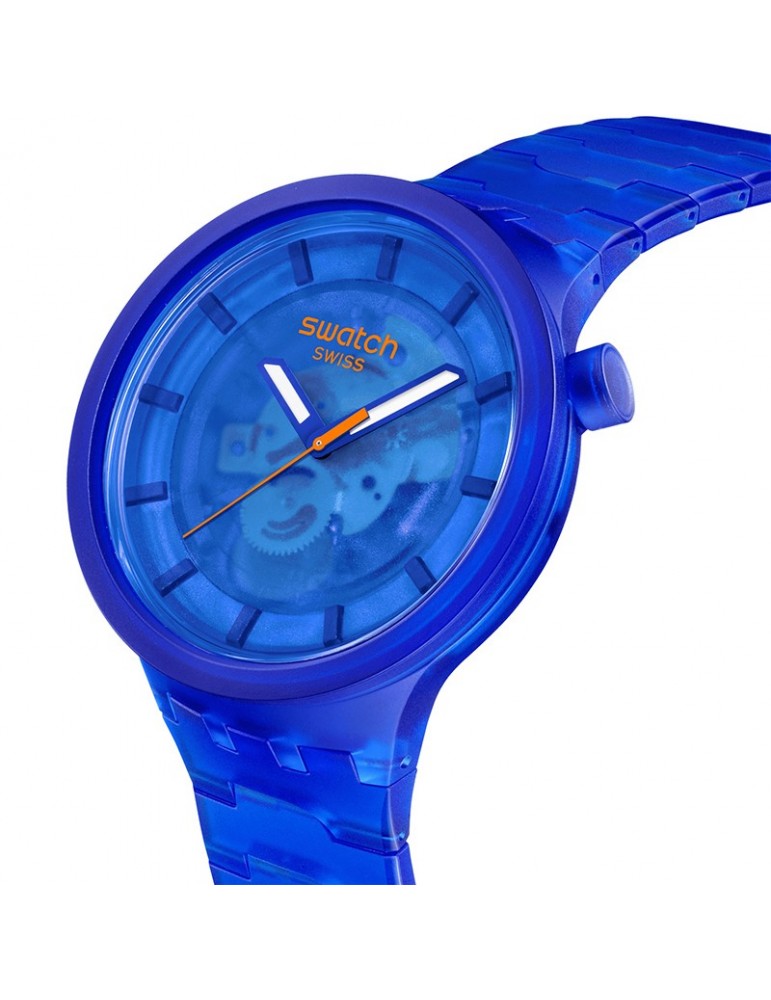 Orologio Swatch - Navi Joy - Solo Tempo - 47mm - Blu - SB05N116