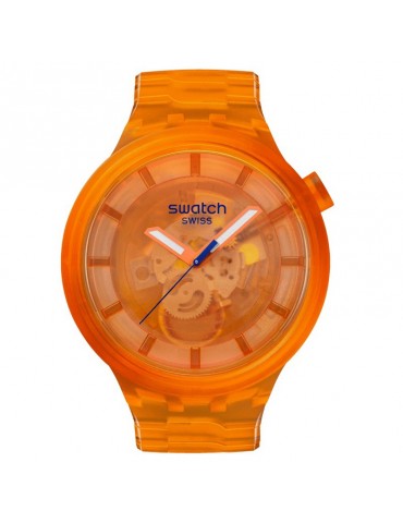 Swatch Watch - Orange Joy - Only Time - 47mm - Orange - SB05O103