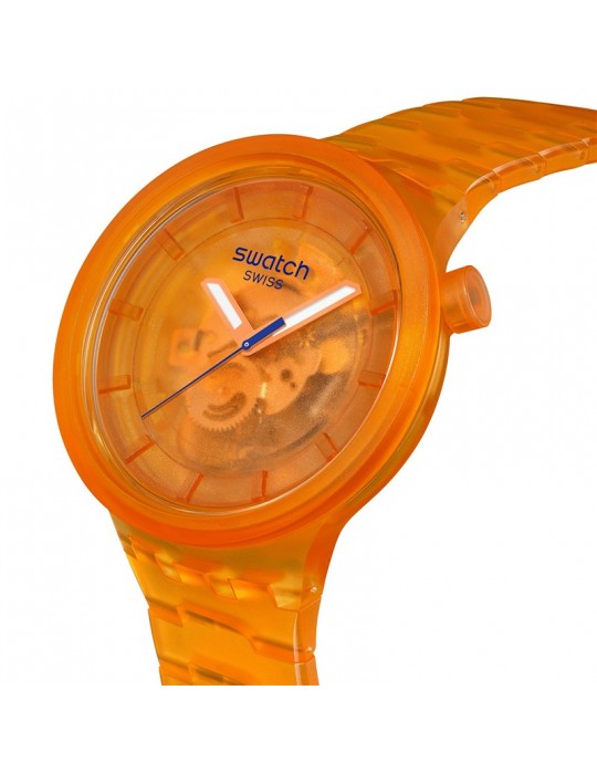 Orologio Swatch - Orange Joy - Solo Tempo - 47mm - Arancione -SB05O103