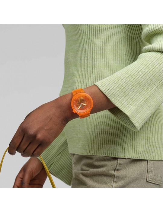 Orologio Swatch - Orange Joy - Solo Tempo - 47mm - Arancione -SB05O103