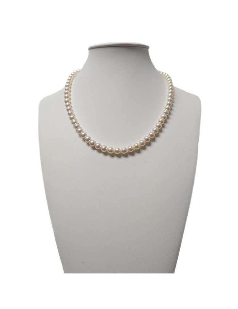 Collana Nimei - Gold - Filo - Perle Freshwater 6 - 6,5 mm-NIMEIGOLD665