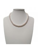Collana Nimei - Filo di Perle Freshwater -Gold-6,5 - 7 mm-NIMEIGOLD657