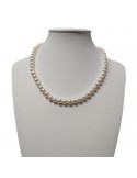 Collana Nimei - Filo di Perle -Freshwater Gold-7 - 7,5 mm-NIMEIGOLD775