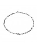Chimento Bracelet - Tradition Gold 18k White Gold Accents - 18.5cm - 0