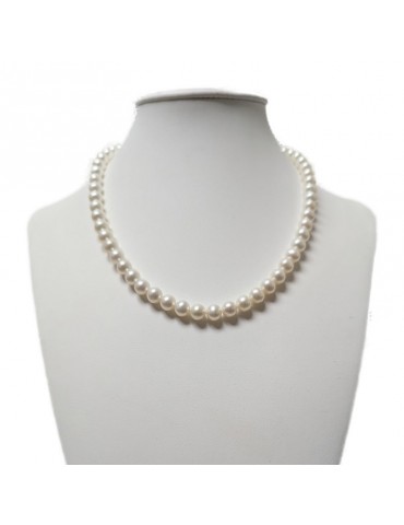 Collana Nimei - Perle Freshwater - Pura 7 - 7,5 mm - NIMEIPURA775