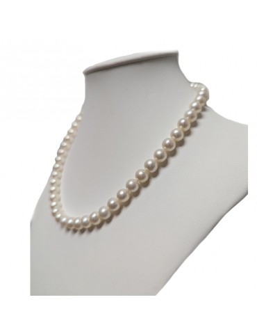 Collana Nimei - Perle Freshwater Pura - 7,5 - 8 mm - NIMEIPURA758 2