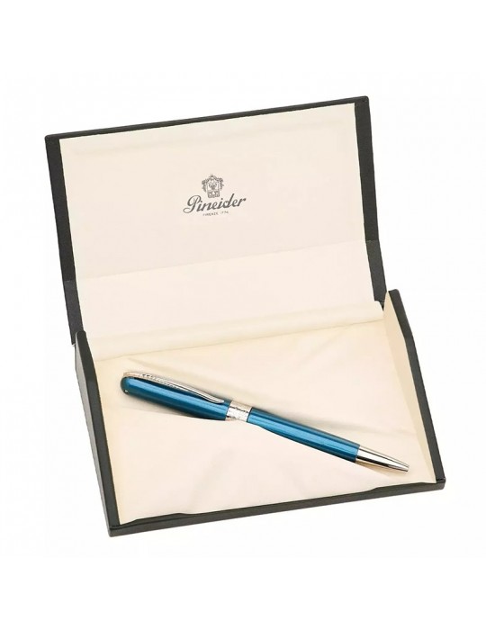 Penna a Sfera Pineider - Avatar UR Shiny Palladium Trims - Peacock - SPP70030869