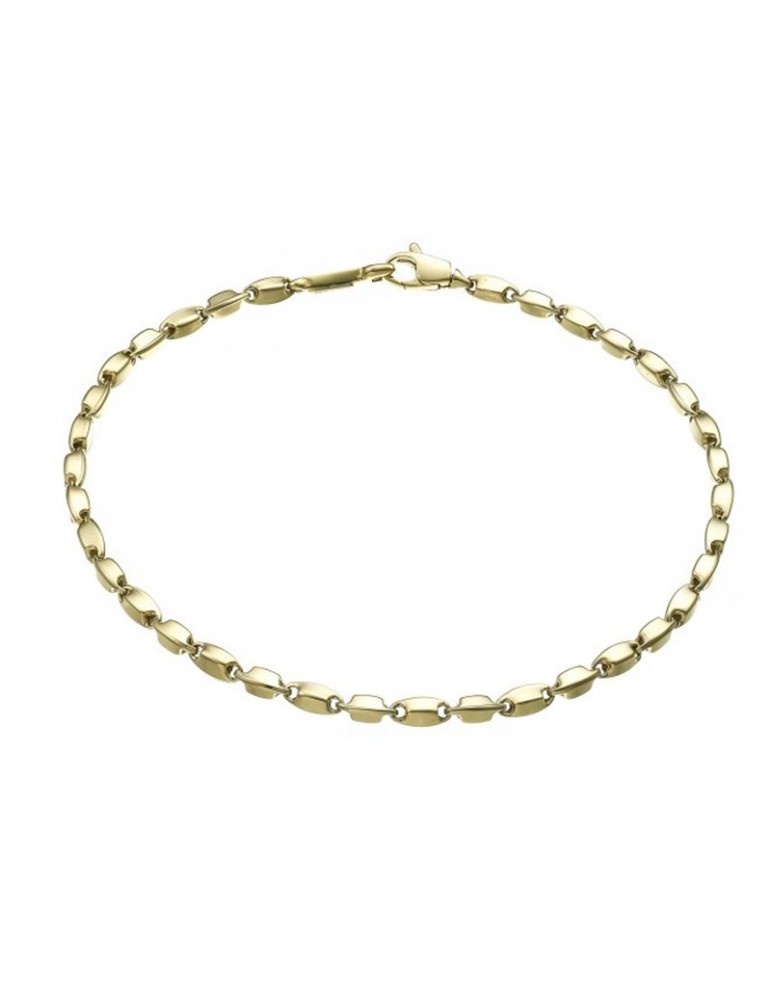 Chimento Bracelet - Tradition Gold Accents in 18K Yellow Gold - 19cm - 0