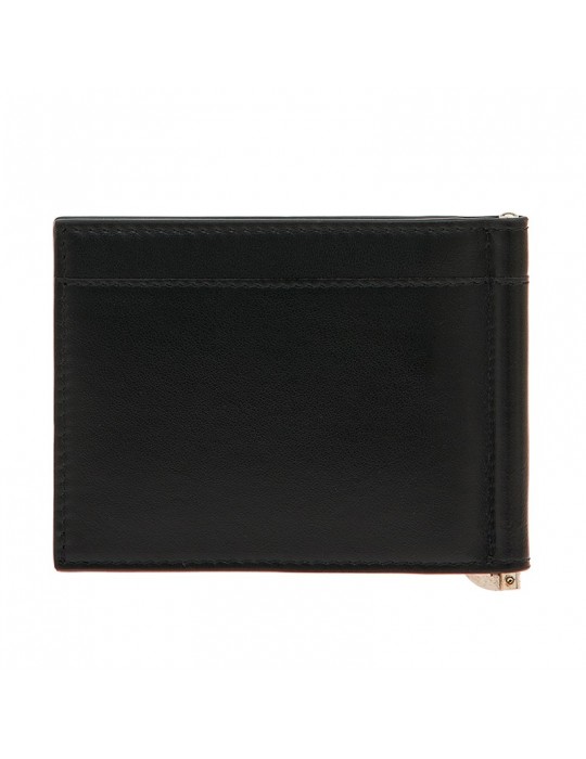 Pineider Money Clip - Black Smooth Calfskin - PSS712056