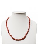 Collana Della Rovere - Girocollo - Argento 925% - Corallo Rosso -DR235