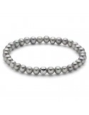 Miluna Bracelet-Oriental Gray Pearls-5.5 - 6 mm-Boule-Silver 925%-PBR3035
