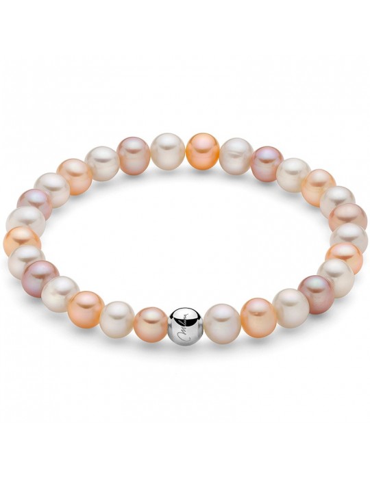 Miluna Bracelet - Oriente Peach and Lavender Pearls-5.5 - 6 mm-PBR3359