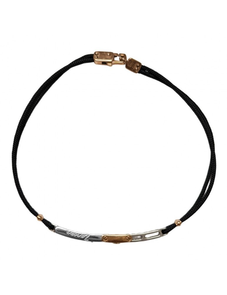 Bracciale Zancan - Diamanti Neri - Diamanti Bianchi - EB487RB