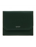 Porta Carte di Credito Pineider - Pelle Liscia Verde - Patta-PSS707327