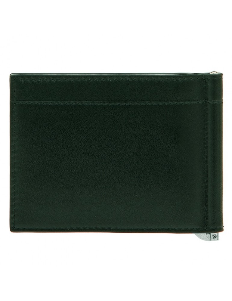 Pineider Money Clip - Daily 23-Green Smooth Calfskin-PSS712327