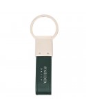Pineider Keyring -Daily 23-Green Smooth Calfskin-PSS716327