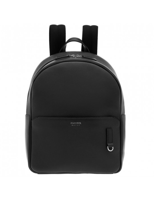 Pineider Backpack - Black Smooth Calfskin - PSL005056