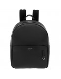 Pineider Backpack - Black Smooth Calfskin - PSL005056