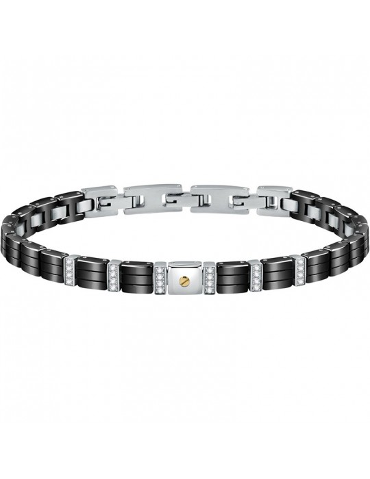Morellato Bracelet - Gold - Golden Vine - White Crystals - SATM15