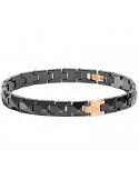 Bracciale Morellato - Ceramic - Acciaio - Dettagli Rose Gold - SACU03