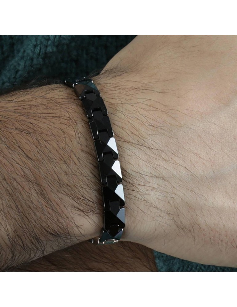 Morellato bracelet - Ceramic - Steel - Rose Gold details - SACU03