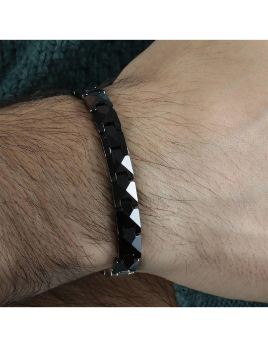 Morellato bracelet - Ceramic - Steel - Rose Gold details - SACU03