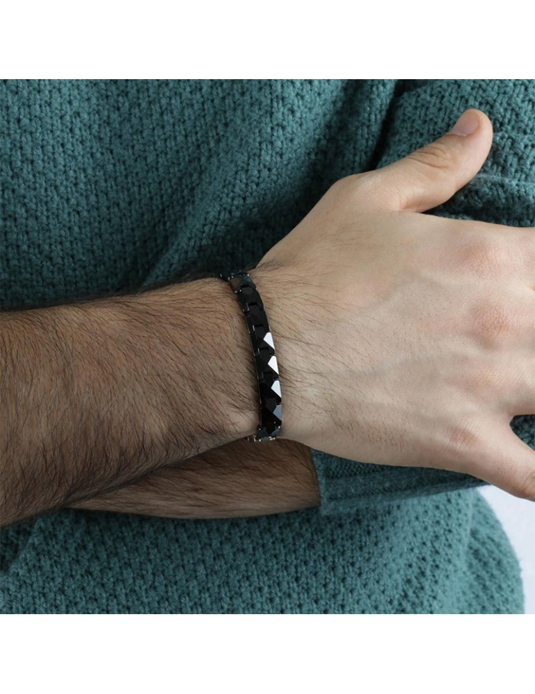 Bracciale Morellato - Ceramic - Acciaio - Dettagli Rose Gold - SACU03