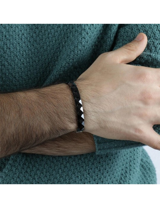 Morellato bracelet - Ceramic - Steel - Rose Gold details - SACU03