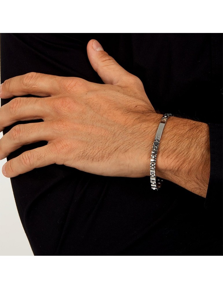 Morellato Bracelet -Gold-Steel-Element-18K Yellow Gold-SATM29
