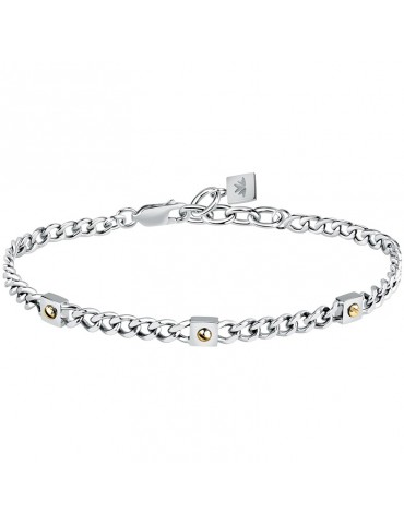 Bracciale Morellato - Gold - Acciaio - Viti Dorate - SATM24