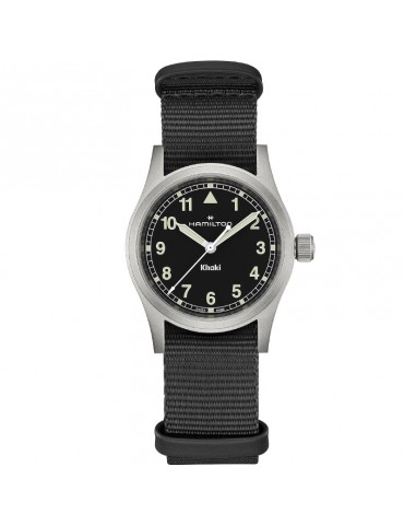 Hamilton Watch - Khaki Field Quartz 33mm Black - NATO Strap - 0