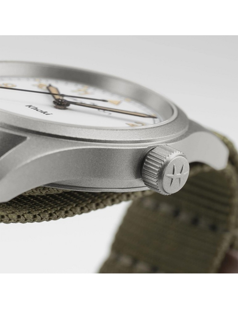 Hamilton Watch - Khaki Field Quartz 33mm Green White - NATO Strap - 0