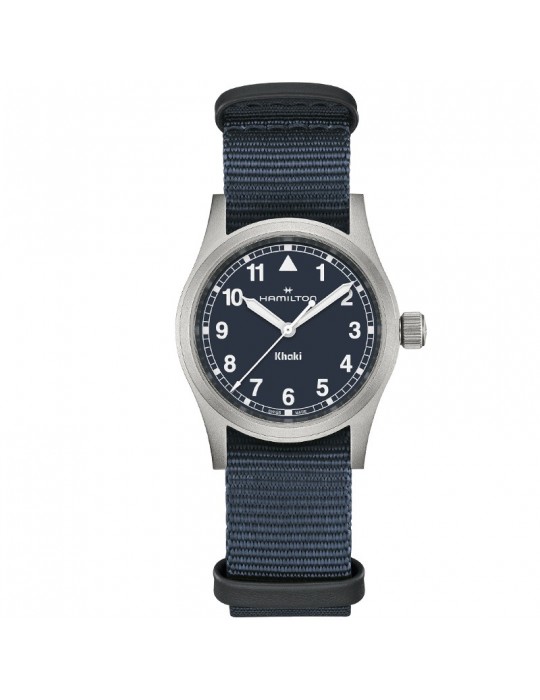 Hamilton Watch - Khaki Field Quartz 33mm Blue - NATO Strap - 0