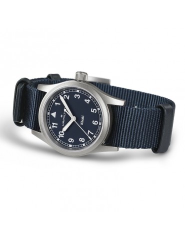 Hamilton Watch - Khaki Field Quartz 33mm Blue - NATO Strap - 0 2