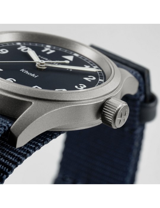 Hamilton Watch - Khaki Field Quartz 33mm Blue - NATO Strap - 0