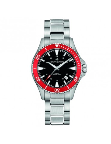 Hamilton Watch - Khaki Navy Scuba Automatic 40mm Black Red - 0