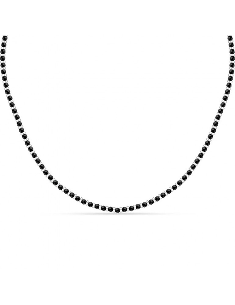 Morellato Necklace - Stones - Steel - Black Agate - S1728