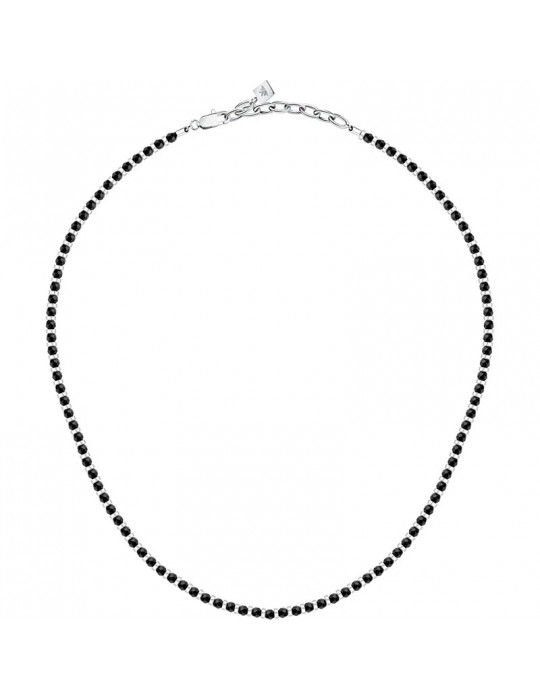 Morellato Necklace - Stones - Steel - Black Agate - S1728