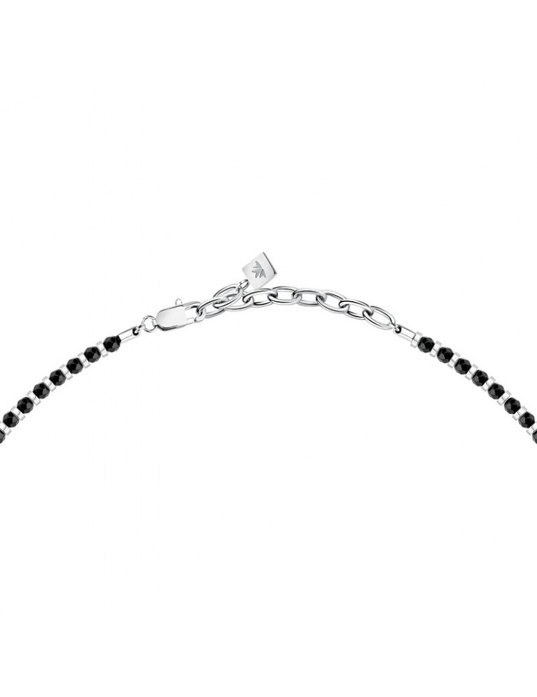 Morellato Necklace - Stones - Steel - Black Agate - S1728