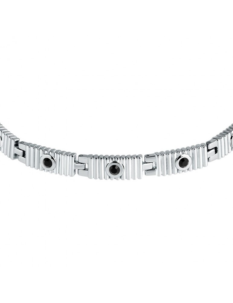 Morellato Bracelet - Urban - Steel - Black Crystals - SABH31