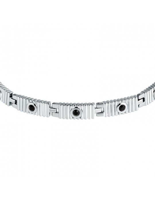 Morellato Bracelet - Urban - Steel - Black Crystals - SABH31