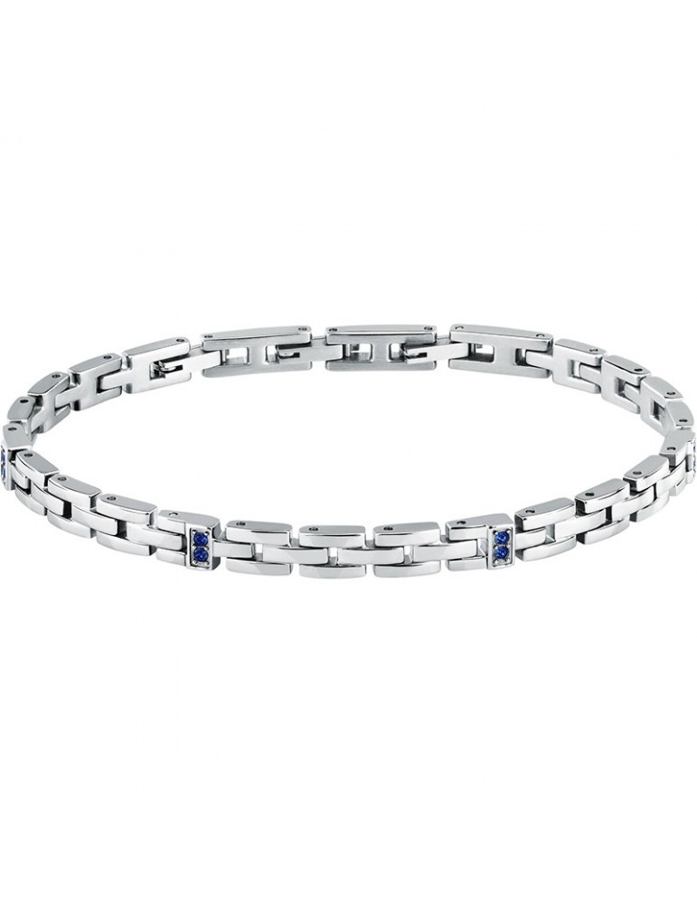 Bracciale Morellato - Motown - Acciaio - Cristalli Blu - SABH51