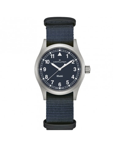 Hamilton Watch - Khaki Field Quartz 38mm Blue - NATO Strap - 0
